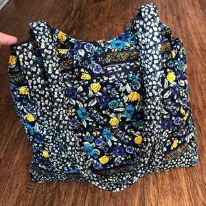 Beautiful flowers on Elizabeth Austen bag